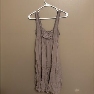 Sleeveless Ruffle Dress